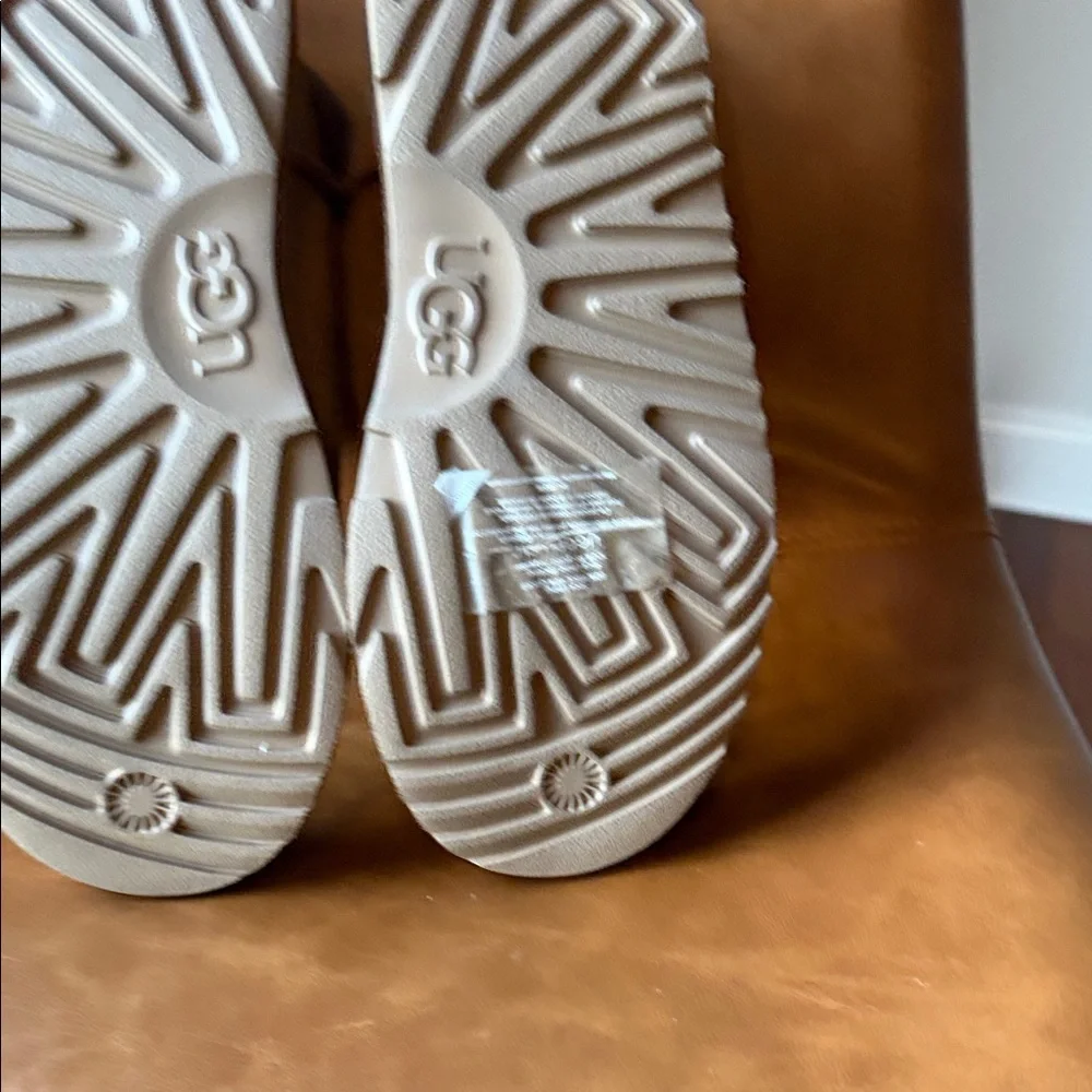 UGG ultra Minis- chestnut color. BRAND NEW, never worn. Women's size 7 - Picture 4 of 5